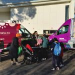 Food relief at the school gate
