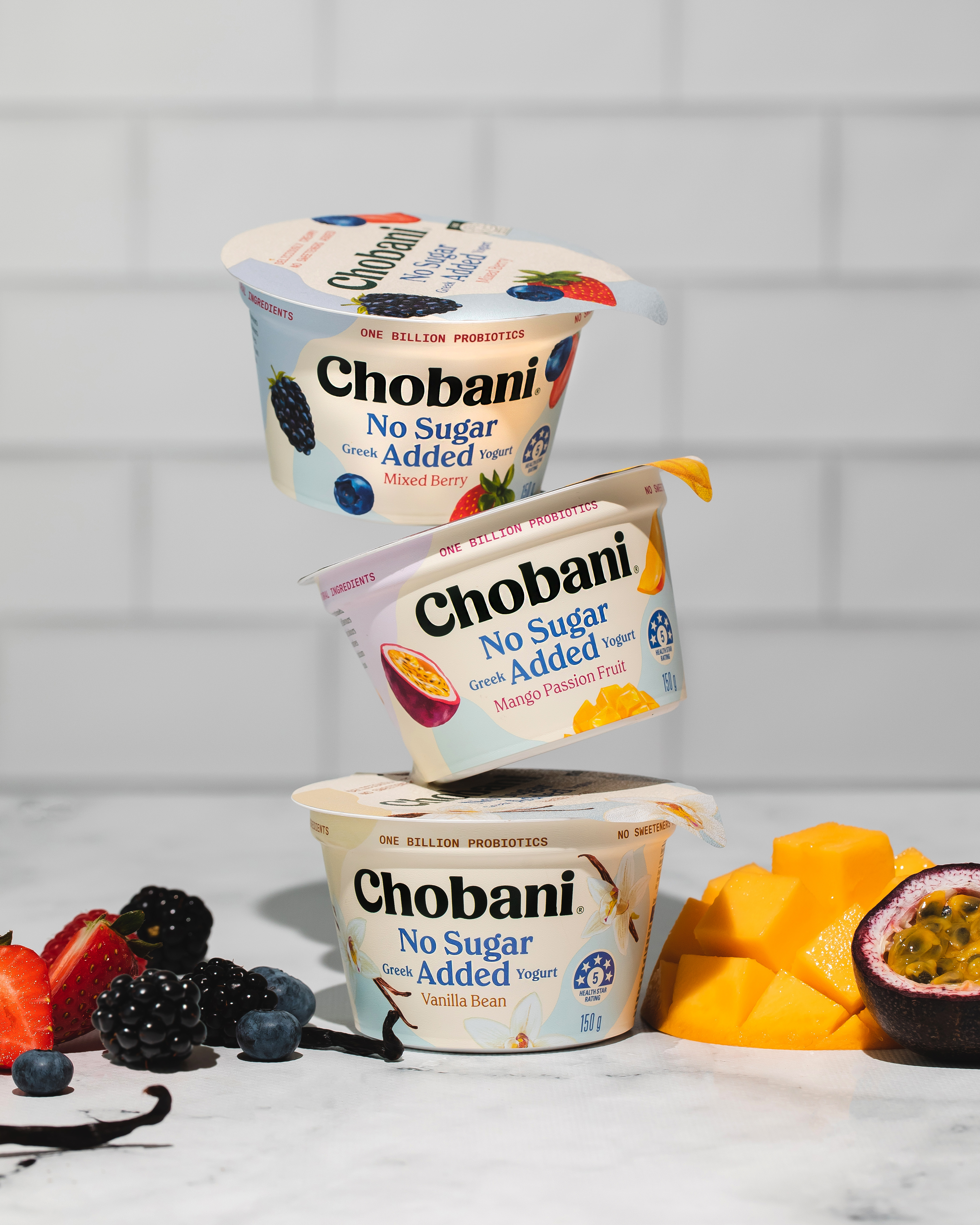Chobani Australia launches yogurt range free from added sugars