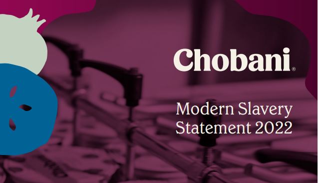 Our Modern Slavery Statement 2022